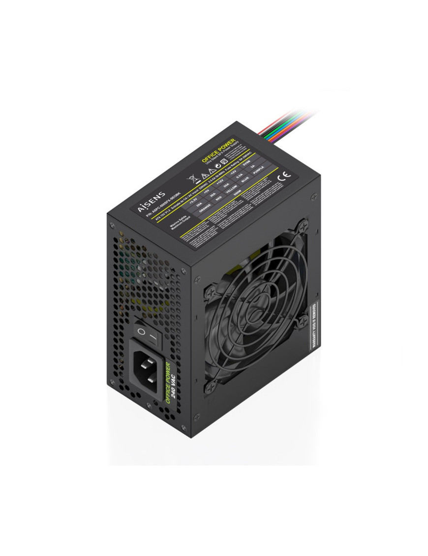 AISENS Fuente Alimentacion SFX 500W OEM, Negra