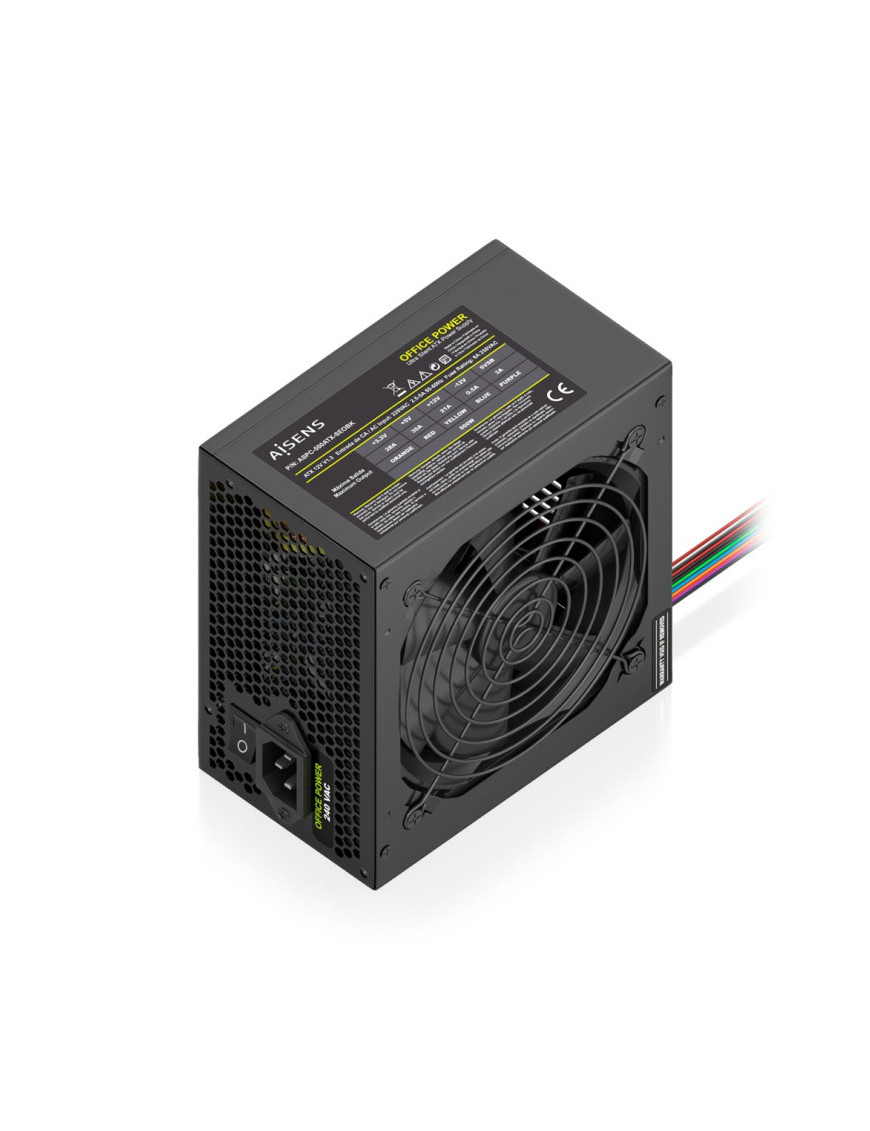 AISENS Fuente Alimentacion ATX 500W OEM, Negra