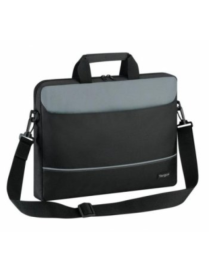 Targus TBT238EU maletines para portátil 39,6 cm (15.6") Negro, Gris