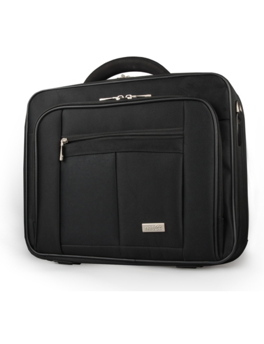 NATEC Boxer 39,6 cm (15.6") Maletín Negro