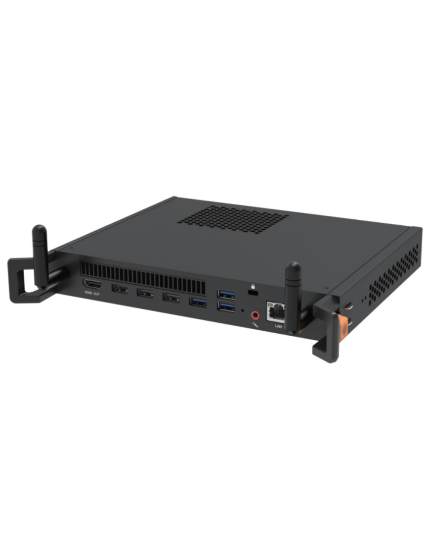MAXHUB MT71F PCs/estación de trabajo Intel® Core™ i7 i7-12650H 16 GB DDR4-SDRAM 256 GB SSD Windows 11 Pro Mini PC Negro