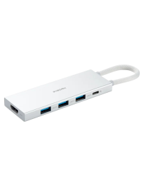 Xiaomi XMDS05YM base para portátil y replicador de puertos Alámbrico USB 3.2 Gen 1 (3.1 Gen 1) Type-A + Type-C Blanco