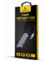 Gembird UHB-CM-CRU3P1U2P2-01 base para portátil y replicador de puertos Alámbrico USB 3.2 Gen 1 (3.1 Gen 1) Type-A Plata