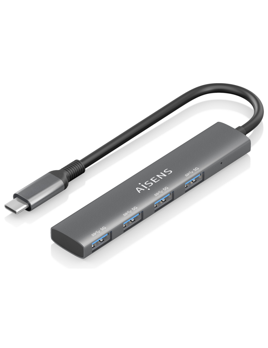 AISENS A109-0943 base para portátil y replicador de puertos Alámbrico USB 3.2 Gen 1 (3.1 Gen 1) Type-C