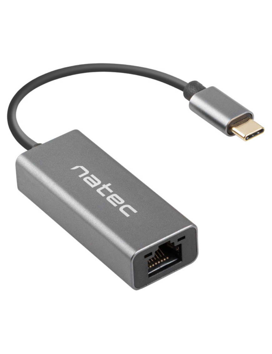 NATEC Cricket USB 3.2 Gen 1 (3.1 Gen 1) Type-C Gris