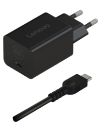 Lenovo 40AWGN65EU adaptador e inversor de corriente Interior Negro