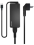 AISENS Cargador 65W PD3.0 1XUSB-C 1.8M, Negro