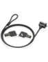 AISENS ASLK-D40K04-BK cable antirrobo Negro 1,5 m