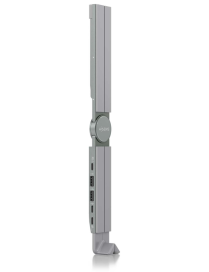 AISENS Soporte de Sobremesa Ajustable Para Portail / Tablet Con USB-C Docking 4 en 1, Gris
