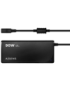 AISENS ASLC-90WAUTO-BK adaptador e inversor de corriente Interior 90 W Negro