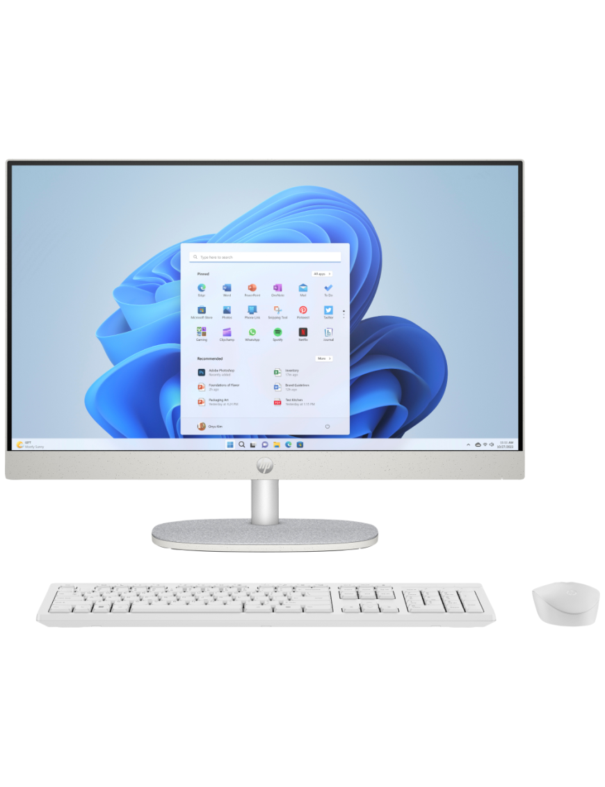 HP 24 -cr0129ns PC Intel® Core™ i5 i5-1335U 60,5 cm (23.8") 1920 x 1080 Pixeles PC todo en uno 16 GB DDR4-SDRAM 512 GB SSD