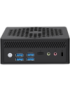 Leotec LEMPC09 PC/estación de trabajo barebone Cubo Negro