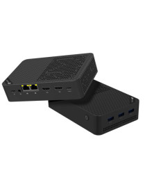 Leotec LEMPC23 PC/estación de trabajo barebone Cubo Negro N150 3,6 GHz