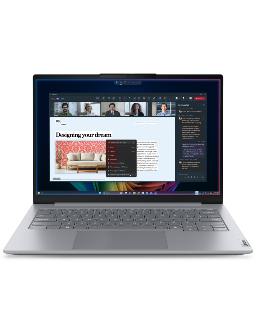 Lenovo ThinkBook 14 G9 IPL Copilot+ PC Intel Core Ultra 5 325 Portátil 35,6 cm (14") WUXGA 16 GB DDR5-SDRAM 512 GB SSD Wi-Fi 7