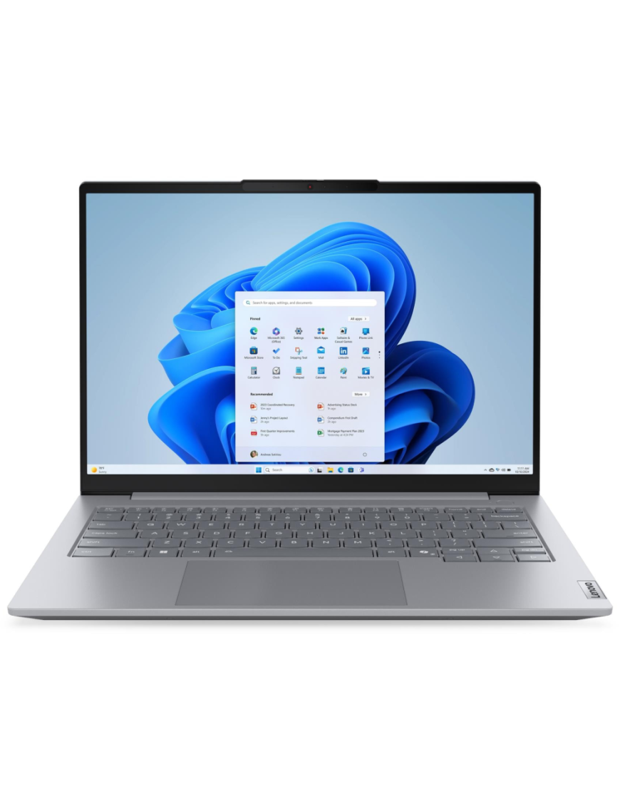 Lenovo ThinkBook 14 G9 IRL Intel Core 7 240H Portátil 35,6 cm (14") WUXGA 16 GB DDR5-SDRAM 512 GB SSD Wi-Fi 7 (802.11be) Windows