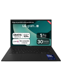 LG Gram 14Z90T-G.AD8BB ordenador portatil Intel Core Ultra 7 255H Portátil 35,6 cm (14") WUXGA 32 GB LPDDR5x-SDRAM 2 TB SSD