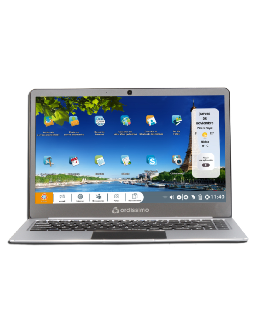 ORDISSIMO ART0371-ES ordenador portatil Intel® Celeron® N4000 Portátil 35,6 cm (14") Full HD 4 GB DDR4-SDRAM 64 GB eMMC Wi-Fi 5