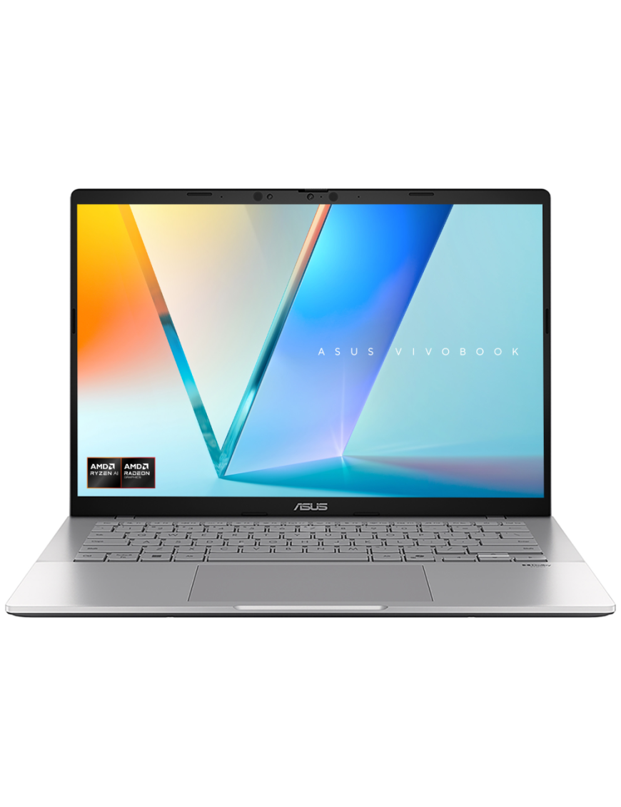 ASUS Vivobook S14 OLED M3407GA-SF010 Copilot+ PC - Ordenador Portátil 14" WUXGA (AMD Ryzen AI 7 445, 16GB RAM, 512GB SSD, Radeon