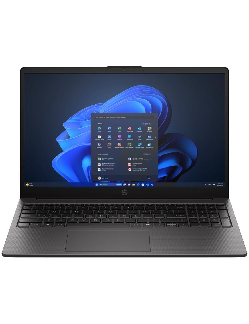 HP 255R G10 AMD Ryzen™ 7 7735U Portátil 39,6 cm (15.6") Full HD 8 GB DDR5-SDRAM 512 GB SSD Wi-Fi 6 (802.11ax) FreeDOS Negro