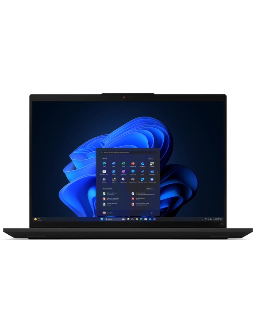 Lenovo ThinkPad L16 Gen 2 (Intel) Intel Core Ultra 7 255U Portátil 40,6 cm (16") WUXGA 16 GB DDR5-SDRAM 512 GB SSD Wi-Fi 6E