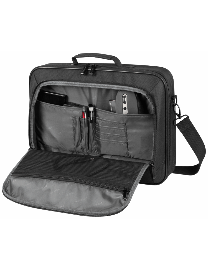 NATEC Boxer Lite 39,6 cm (15.6") Maletín Negro