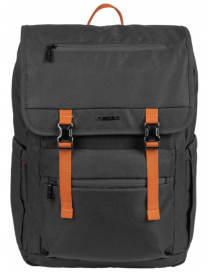 NATEC Niala Ginger Orange 39,6 cm (15.6") Mochila Negro