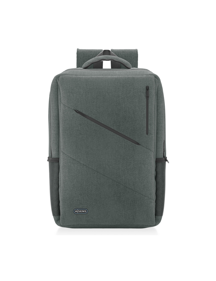 AISENS ASBG-BP085-GR maletines para portátil 39,6 cm (15.6")