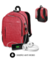 SUBBLIM Mochila para Portátil Urban Lock Backpack 16" Red