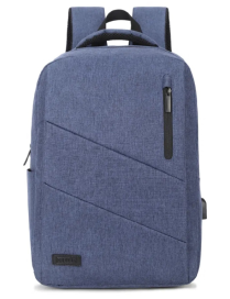 SUBBLIM City Backpack Mochila para portátil 15.6", Poliéster Oxford, Azul