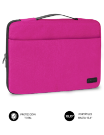 SUBBLIM Funda Ordenador Elegant Laptop Sleeve 15,6" Pink