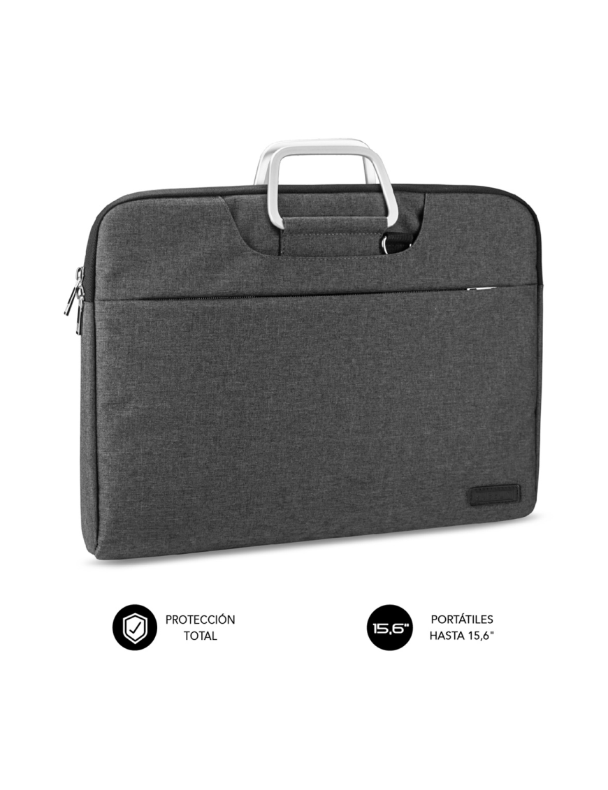 SUBBLIM Funda Ordenador Business Laptop Sleeve 15,6" Grey