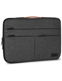 SUBBLIM Funda Air Padding 360 Sleeve 13,3-14" Dark Grey