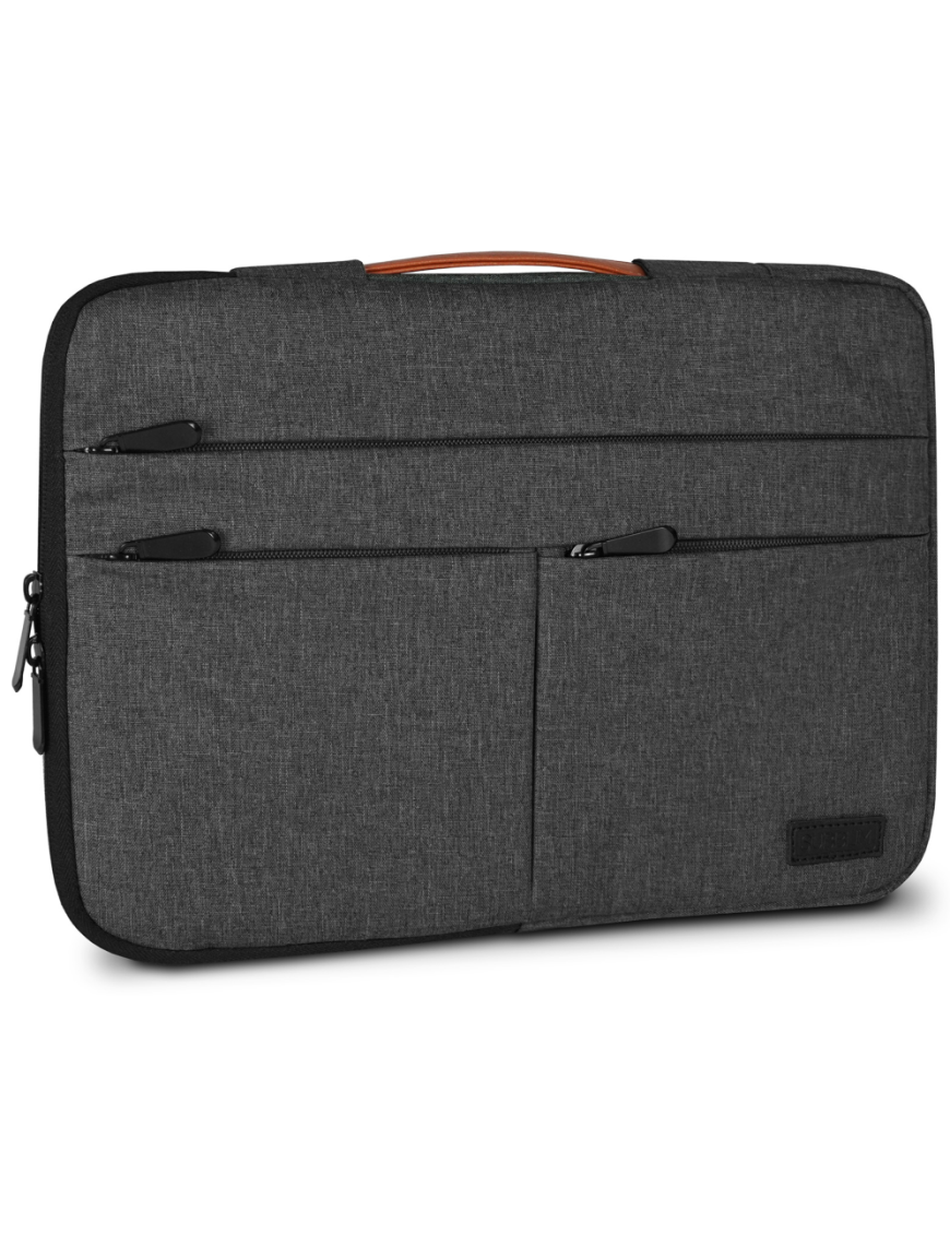 SUBBLIM Funda Air Padding 360 Sleeve 15,6" Dark Grey