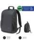 SUBBLIM Nomad Xpand Air Padding mochila City backpack Negro Poliéster reciclado