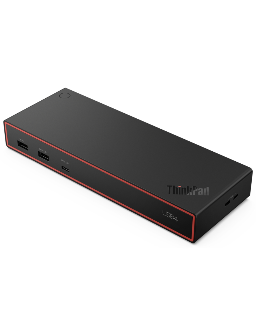 Lenovo ThinkPad USB4 Dock 5000 Alámbrico Thunderbolt 4 Negro