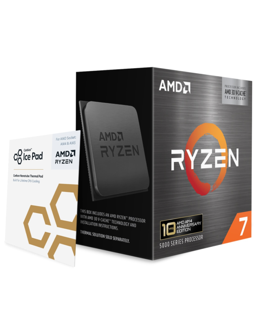 AMD Ryzen 7 5800X3D procesador 3,4 GHz 96 MB L3 Caja