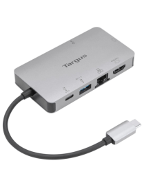 Targus DOCK419 Alámbrico USB 3.2 Gen 1 (3.1 Gen 1) Type-C Gris
