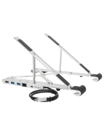 Targus AWU100005GL soporte para ordenador portátil Plata 39,6 cm (15.6")