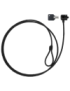 TooQ Cable de Seguridad con Llave para Portátiles 1.5 metros, Gris Oscuro