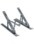 TooQ Soporte Elevador para Portátiles, Tablets, Móviles y Libros, Gris