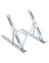 TooQ Soporte Elevador para Portátiles, Tablets, Móviles y Libros, Plata