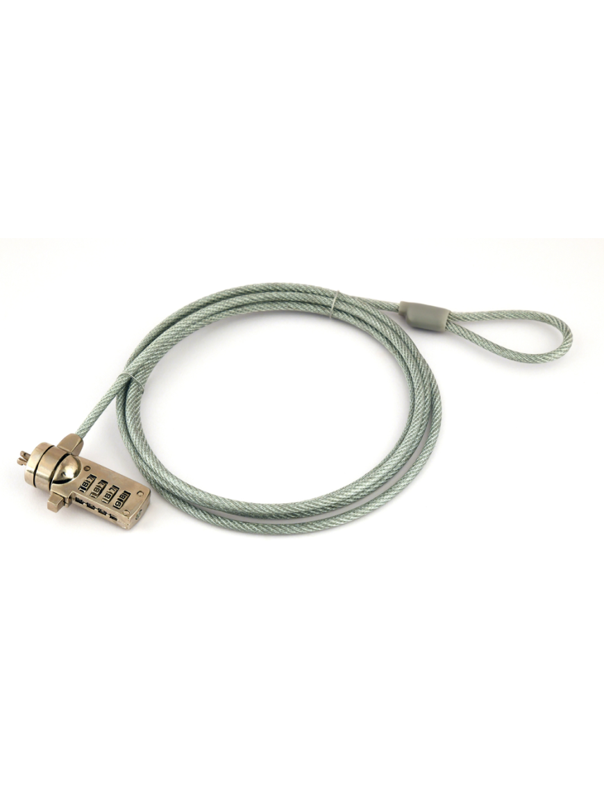 Gembird LK-CL-01 cable antirrobo Plata