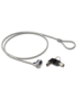 Ewent EW1242 cable antirrobo Negro, Acero inoxidable 1,5 m