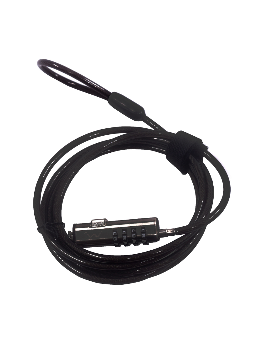 Ewent EW1238 cable antirrobo Negro 1,8 m
