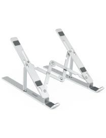 TooQ TQLRS0033-AL soporte para ordenador portátil Soporte para ordenador portátil y tableta Plata 38,1 cm (15")