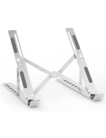 AISENS Soporte de Sobremesa Ajustable para Portatil / Tablet, Plata