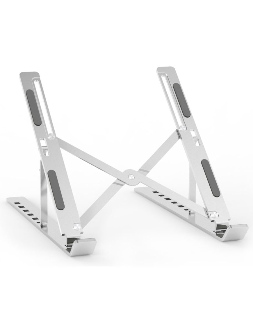 AISENS Soporte de Sobremesa Ajustable para Portatil / Tablet, Plata