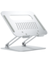 AISENS Soporte de Sobremesa XL 10-17 Ajustable para Portatil / Tablet, Plata