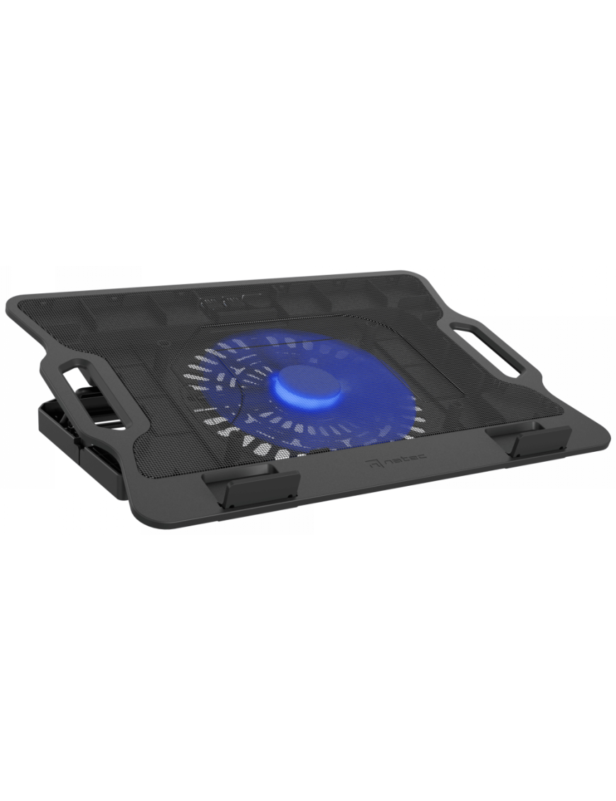 NATEC DIPPER 2 almohadilla fría 43,9 cm (17.3") 650 RPM Negro