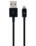 Cablexpert CC-USB2P-AMLM-2M cable de conector Lightning Negro